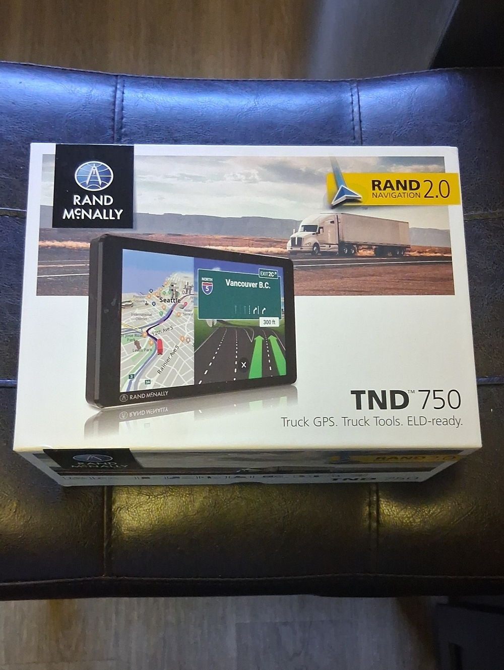 TND 750 Truck GPS Navigation - Black